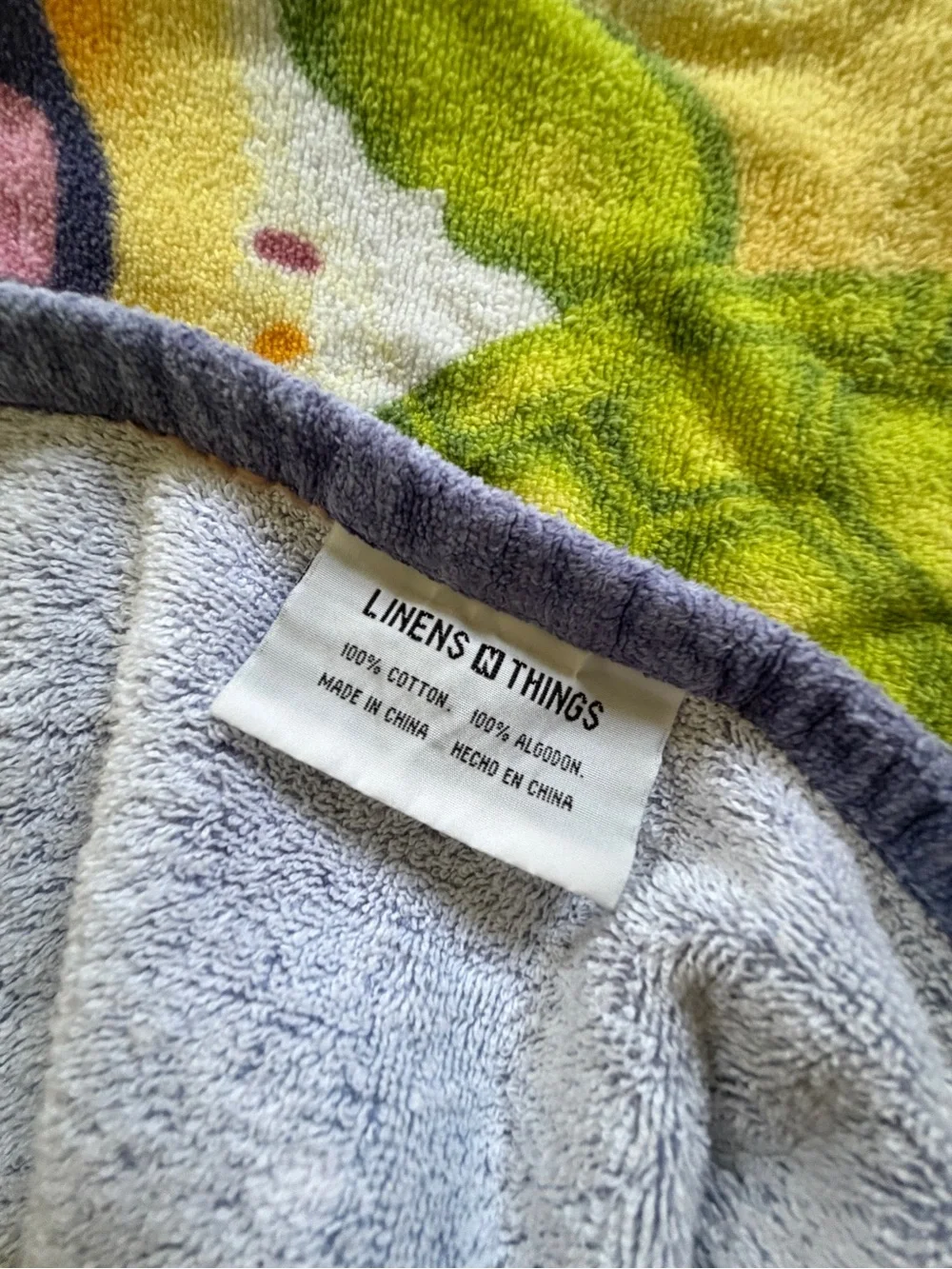 Vintage Linens N Things Turtle Beach Towel
